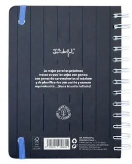 MR AGENDA ANUAL 2025 SEMANAL SOÑAR LOGRAR Y VOLVER A EMPEZAR AGENDA ANUAL 2025 17x12x2 Cms.