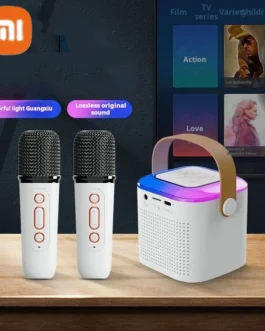 XIAOMI Wireless Karaoke Speaker Bluetooth Microphone Y1 Home KTV Karaoke Machine RGB Light Portable Mini Bluetooth Speaker