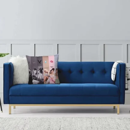 Custom Ariana Grande Pop Music Throw Pillow Decorative American Singer Luxury Cushion Cover Velvet Pillowcase - Imagen 5
