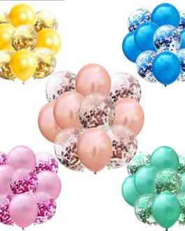 Helium Set Balloons For Birthday Party Valentine’s Day Wedding Bachelor Party Pink Set 12 Inch Green 5x Banner