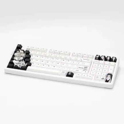 Zuohe ZH980 Customized Mechanical Keyboard Side engraved Wireless Bluetooth RGB light PBT Keycap Hot Swap Gaming Gift Laptop PC - Imagen 6