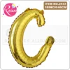 16 inch Gold Happy Birthday letter A-Z balloons Lowercase letters handwriting style letters ballons birthday party decor Globos - Imagen 5