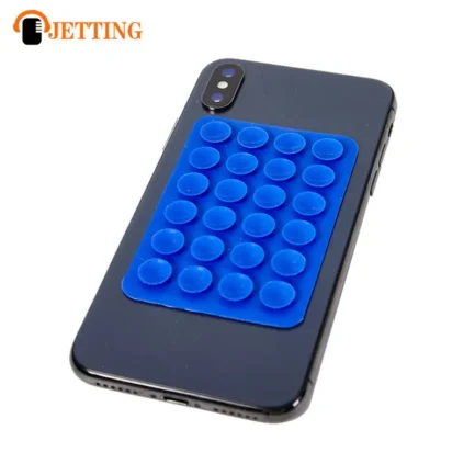 Double Side Silicone Suction Pad For Mobile Phone Fixture Suction Cup Backed Adhesive Silicone Rubber Sucker Pad For Fixed Pad - Imagen 3