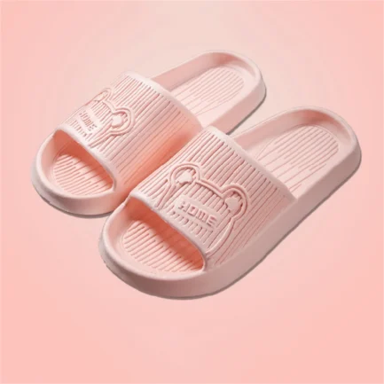Summer Slippers Bathroom Platform Non-Slip Home Bear Cartoon Shoes Beach Women Slipper Slides Indoor Outdoor chanclas de mujer