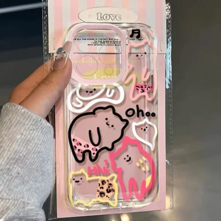 Mi 14T Mi14T Pro Case Cartoon Animal Phone Case For Xiaomi Mi 14T Mi 14 T 13 12 12T 13T Pro 11 Lite 5G Back Soft TPU Cover Funda