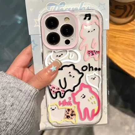 Mi 14T Mi14T Pro Case Cartoon Animal Phone Case For Xiaomi Mi 14T Mi 14 T 13 12 12T 13T Pro 11 Lite 5G Back Soft TPU Cover Funda - Imagen 2