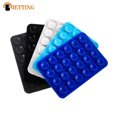 Double Side Silicone Suction Pad For Mobile Phone Fixture Suction Cup Backed Adhesive Silicone Rubber Sucker Pad For Fixed Pad - Imagen 4